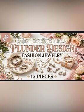 Mystery Bundle Plunder Design Jewelry 15 New Pieces Necklaces Bracelets Earrings